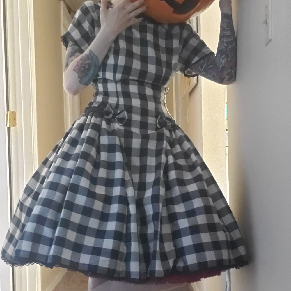 Vintage Gingham gown - Picture 10 of 12